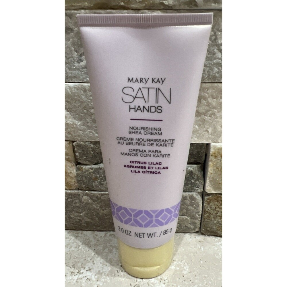 MARY KAY SATIN HANDS~CITRUS LILAC~NOURISHING SHEA CREAM~LOTION 3 Oz